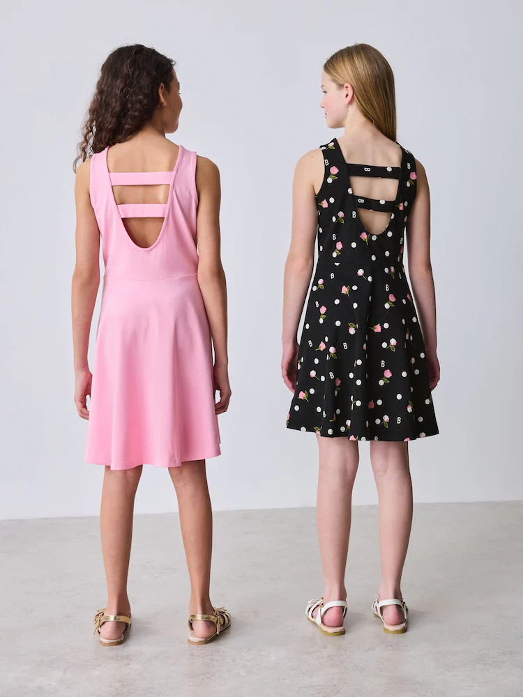 Baker by Ted Baker Polka Dot Printed Jersey Dresses 2 Pack