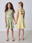 Baker by Ted Baker Polka Dot Printed Jersey Dresses 2 Pack
