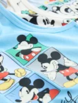 Blue/White Mickey Mouse Vests 3 Pack