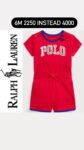 NewBorn Red Romper