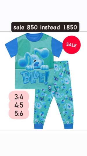 Nickelodeon Blue's Clues Boys Short Sleeve T-Shirt And Pants Set