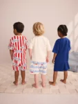 Red/Blue/White Seaside Short Pyjamas 3 Pack