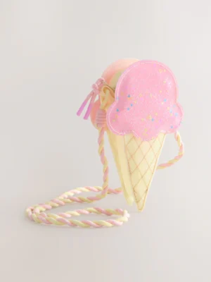 Pink Icecream Cross-Body Bag