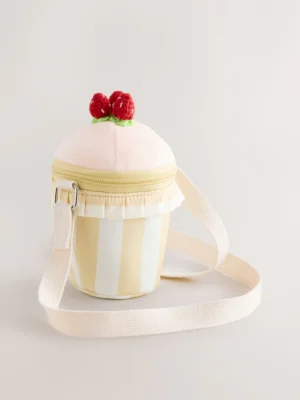 Pink Cupcake Cross-Body Bag