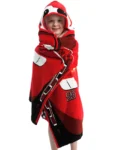 Character Red Disney Cars Swim & Beach Wrap Towel Poncho