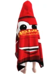 Character Red Disney Cars Swim & Beach Wrap Towel Poncho