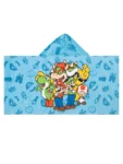 Character Blue Super Mario Swim & Beach Wrap Towel Poncho