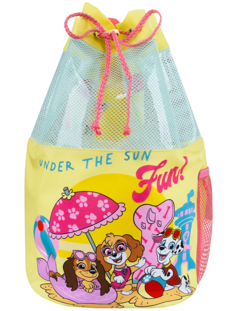 Character Yellow PAW Patrol Marshall, Liberty And Skye Swim Bag