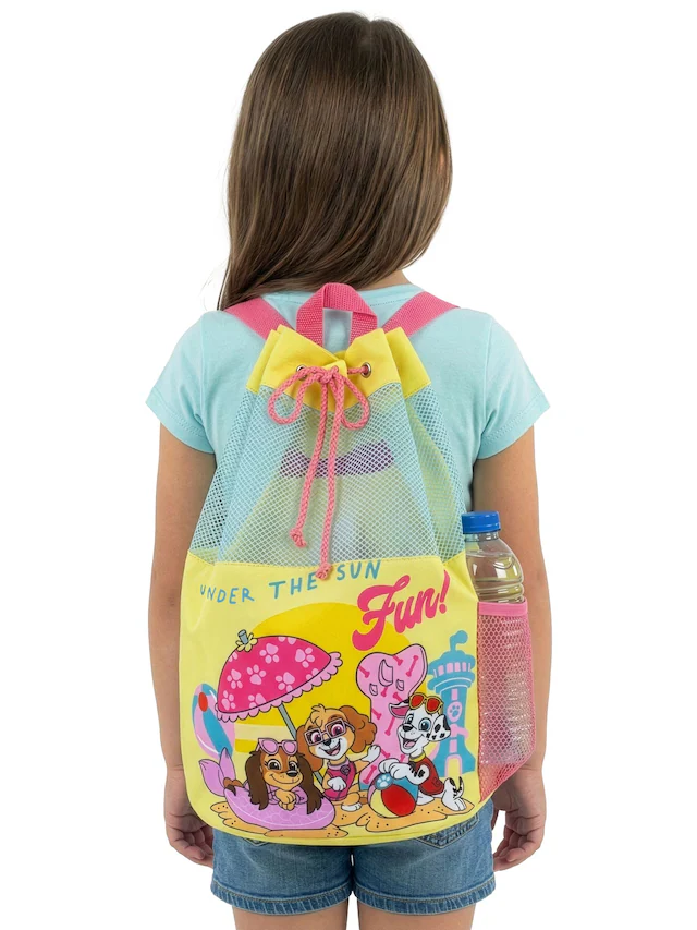 Character Yellow PAW Patrol Marshall, Liberty And Skye Swim Bag