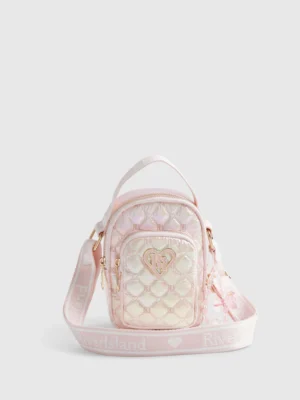 River Island Pink Pink Iridescent Nylon Festival Bag