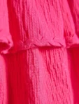 River Island Pink Asymmetric Crochet Flower Dress