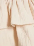 River Island Cream Asymmetric Crochet Flower Dress