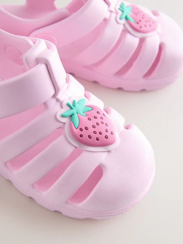 Pink Strawberry EVA Fisherman Sandals