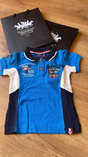 Monte Blaze Yele Club Kids Colorblock Polo Shirt