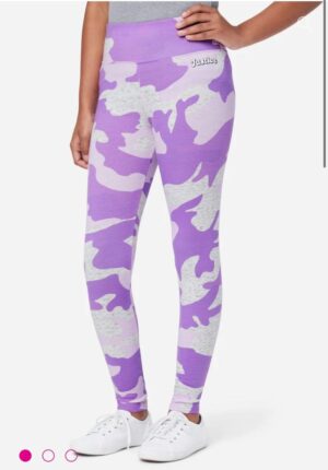 Justice Girls Camo Print Leggings