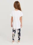 Baker by Tedbaker Floral Logo T-Shirt & Legging Set