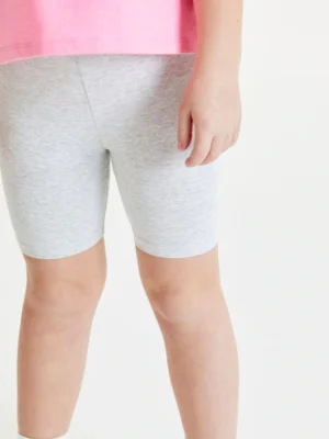 Grey Marl Cycle Shorts