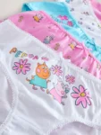 Pink Peppa Pig 5 Pack Briefs