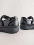 Black Patent Standard Fit (F) Bow Mary Jane School Shoes
