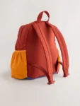 Colourblock Check Backpack
