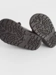 Black Wide Fit (G) Chunky Bow Mary Jane Shoes