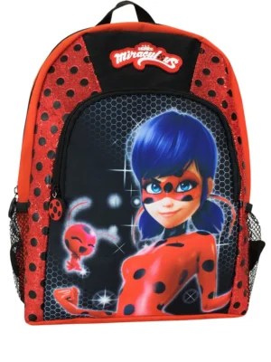 Character Red Miraculous Lady Bug Sports Backpack
