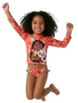 Character Orange Disney Moana Swimming Set
