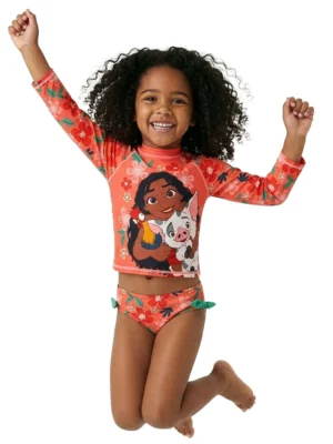 Character Orange Disney Moana Swimming Set