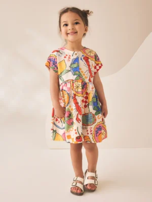 Bright Amalfi Jersey Dress