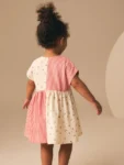 Patchwork Strawberry Jersey Dress
