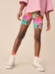 Pink Tropical Cycle Shorts