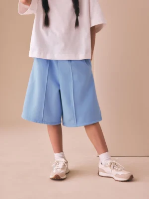 Light Blue Oversized Shorts