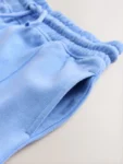 Light Blue Oversized Shorts