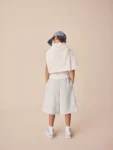 Grey Marl Oversized Shorts