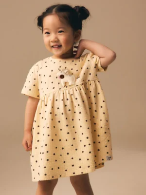 Neutral Unicorn Jersey Dress