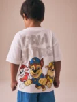 Grey Paw Patrol Short Sleeve T-Shirt