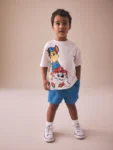Grey Paw Patrol Short Sleeve T-Shirt