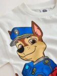 Grey Paw Patrol Short Sleeve T-Shirt