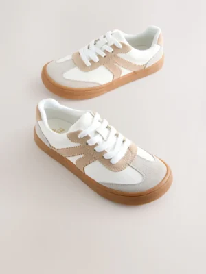 Neutral Barefoot Lace-up Trainers
