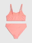 River Island Pink 3D Flower Bikini