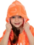 Character Orange Moana 2 Towel 100% Cotton Poncho