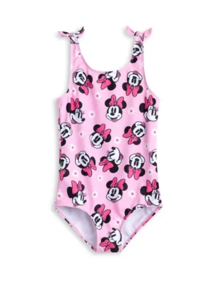 Vanilla Underground Pink Girls Disney Minnie Mouse Swimsuit