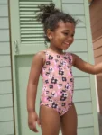 Pink Animal Swimsuit