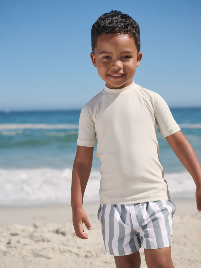 Ecru White Rash Vest