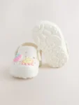 White Character Baby EVA Clogs