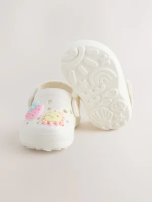 White Character Baby EVA Clogs