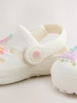 White Character Baby EVA Clogs