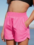 Bright Pink Beach Shorts