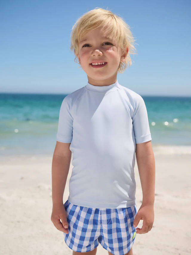 Light Blue Rash Vest