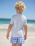 Light Blue Rash Vest